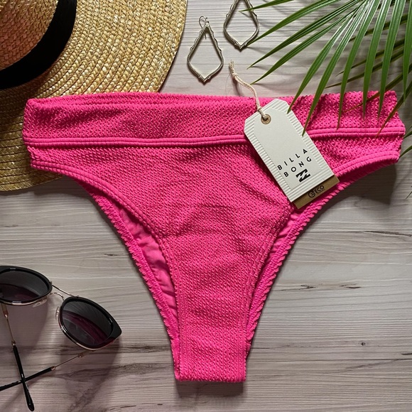Billabong PINK ECO-CONSCIOUS Stretch Bikini 👙 PIP - Picture 3 of 11